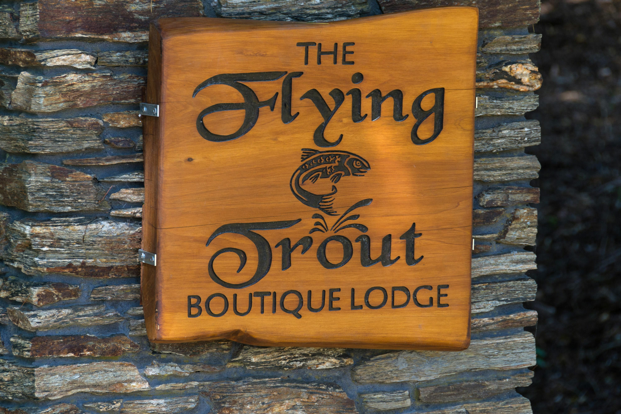 The Flying Trout Boutique Lodge Taupomeer Buitenkant foto